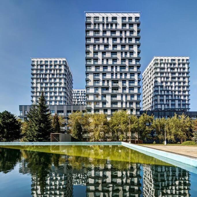 Centrum Park Studio Praga Exterior foto