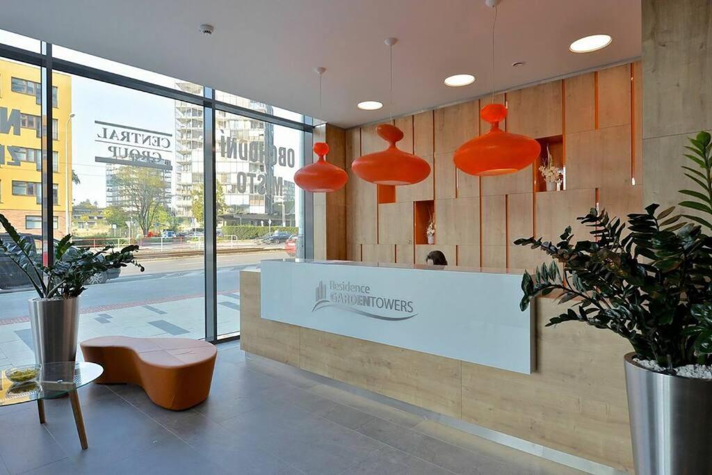 Centrum Park Studio Praga Exterior foto